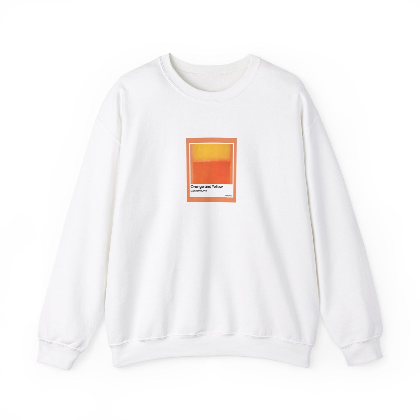 Costa Vista™ Crewneck Sweatshirt - Orange and Yellow