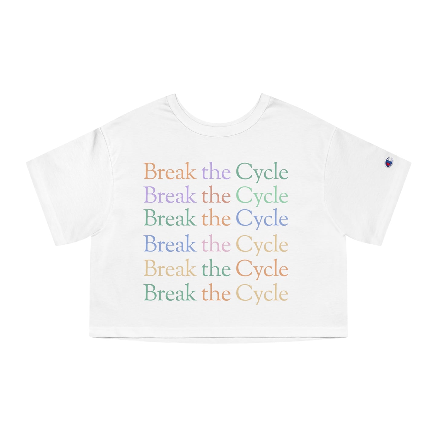 Costa Vista®| Break The Cycle Graphic Crop Top