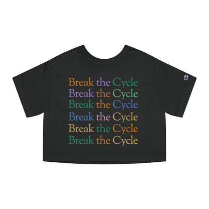 Costa Vista®| Break The Cycle Graphic Crop Top