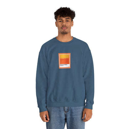 Costa Vista™ Crewneck Sweatshirt - Orange and Yellow