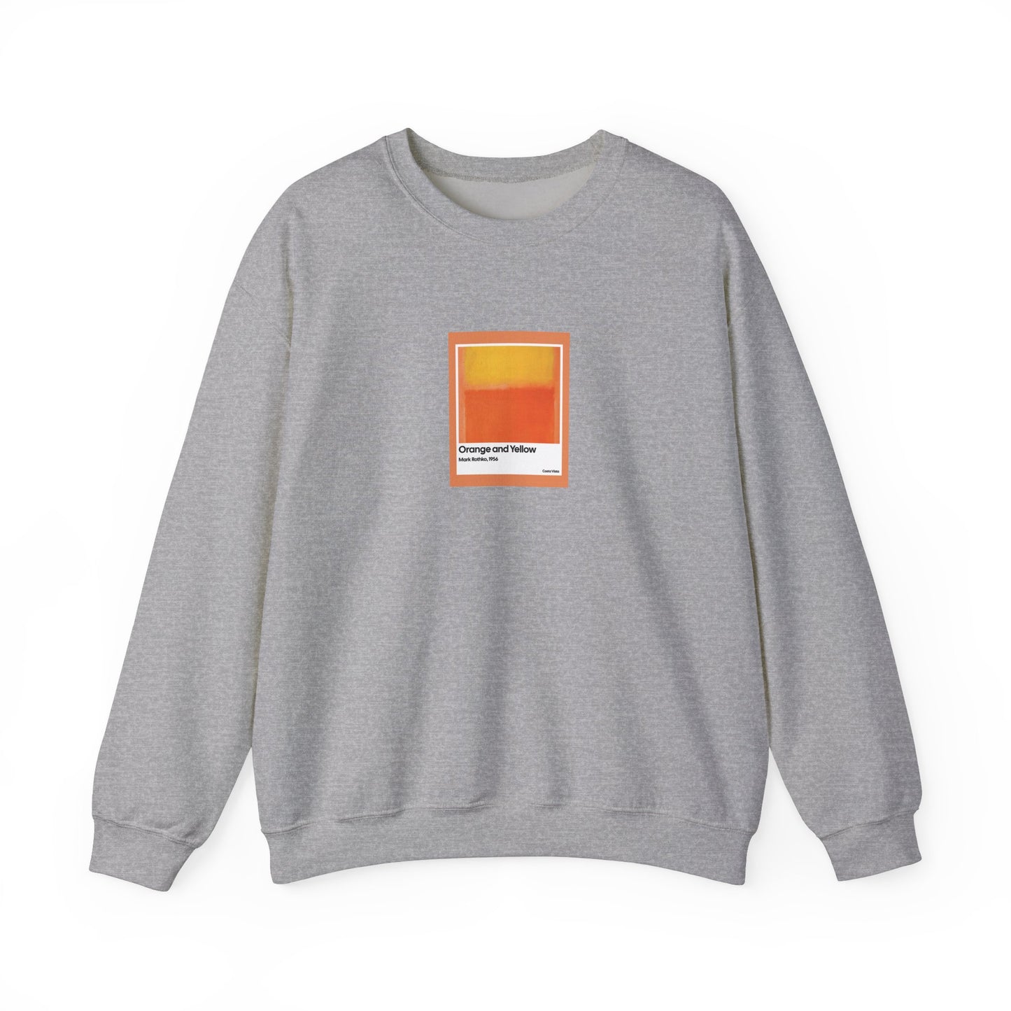 Costa Vista™ Crewneck Sweatshirt - Orange and Yellow