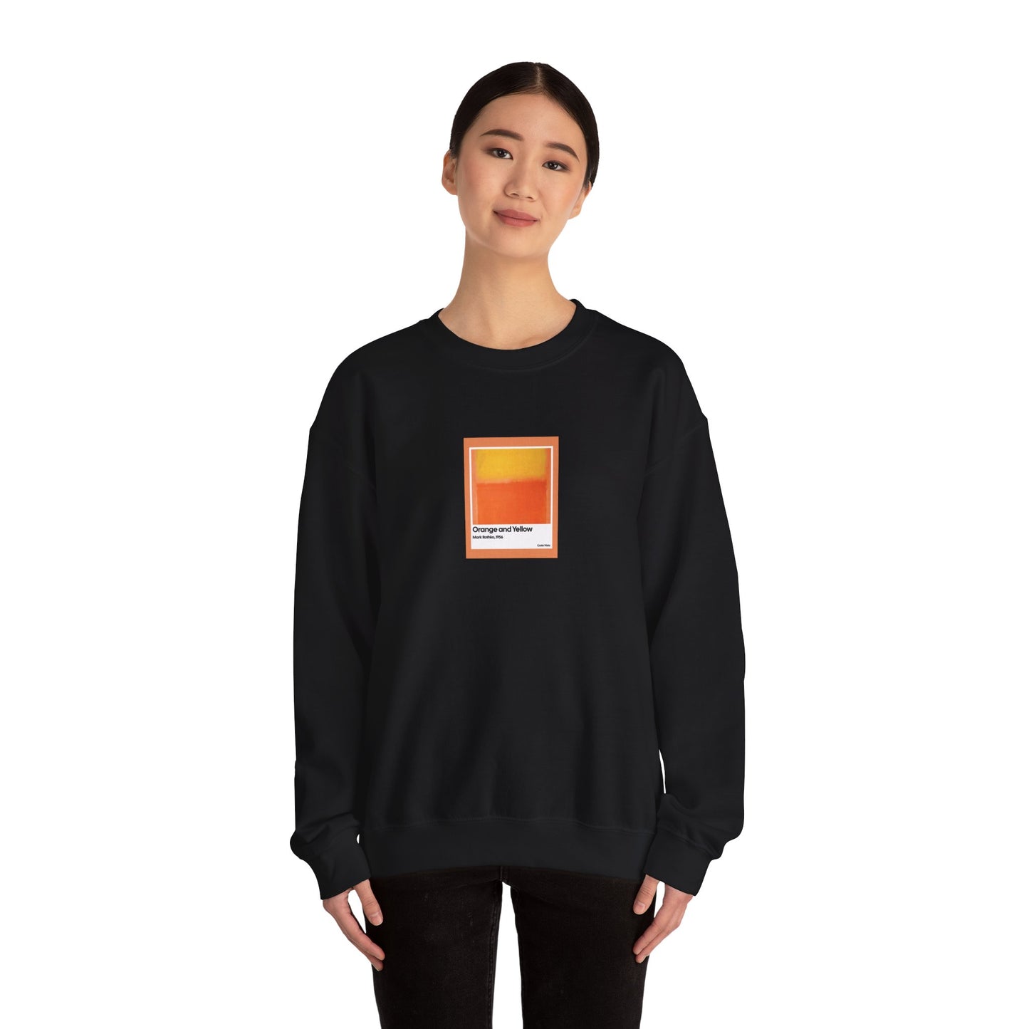 Costa Vista™ Crewneck Sweatshirt - Orange and Yellow