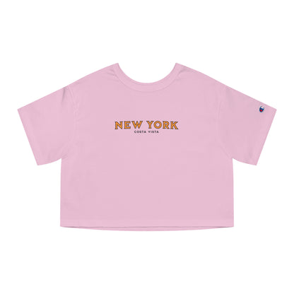 New York Graphic Crop Top