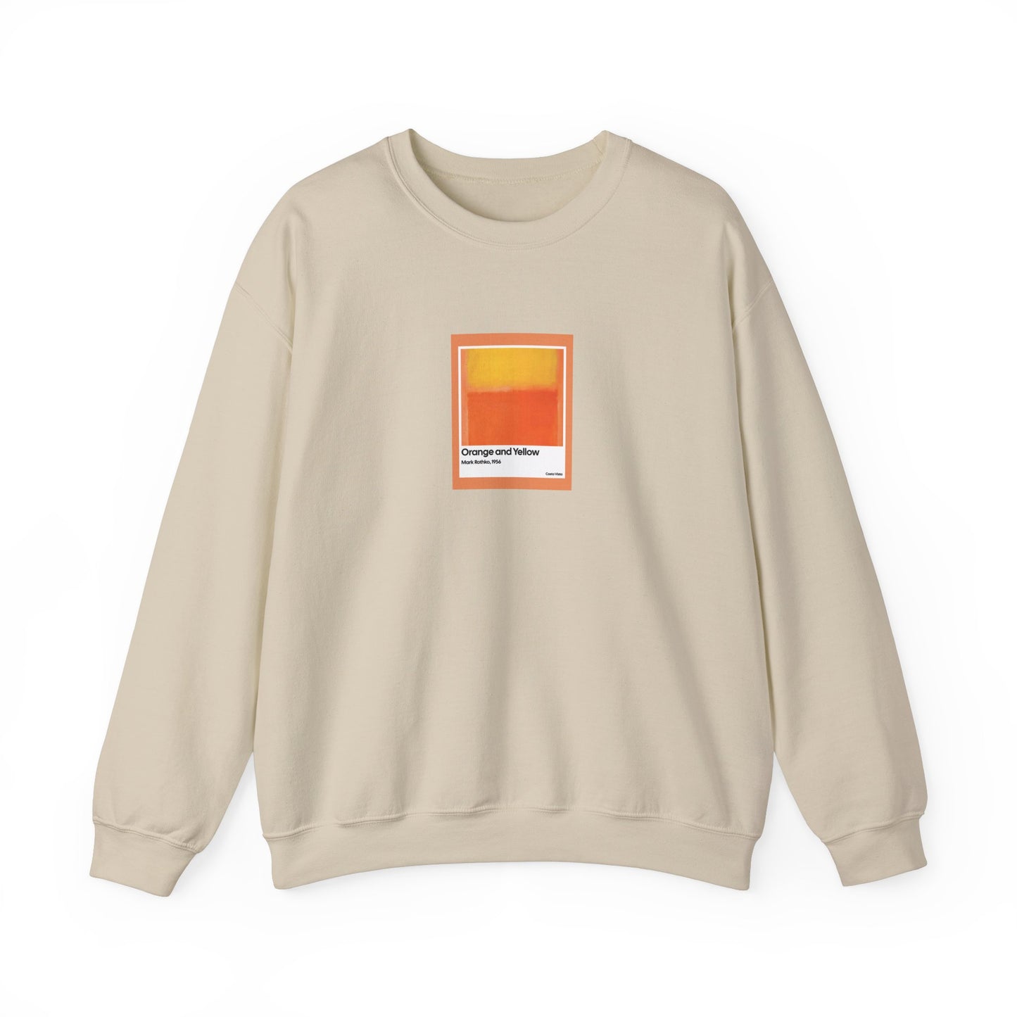 Costa Vista™ Crewneck Sweatshirt - Orange and Yellow