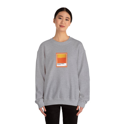 Costa Vista™ Crewneck Sweatshirt - Orange and Yellow