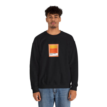 Costa Vista™ Crewneck Sweatshirt - Orange and Yellow