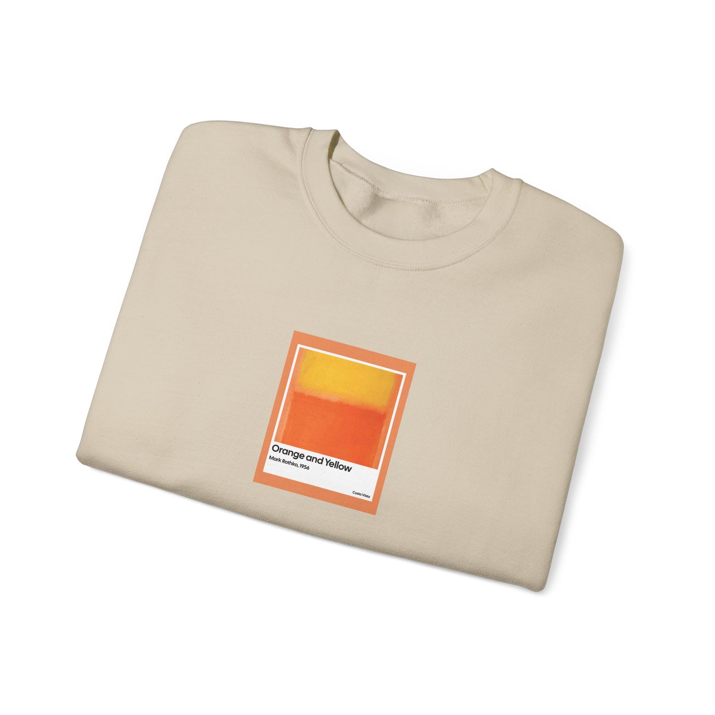 Costa Vista™ Crewneck Sweatshirt - Orange and Yellow