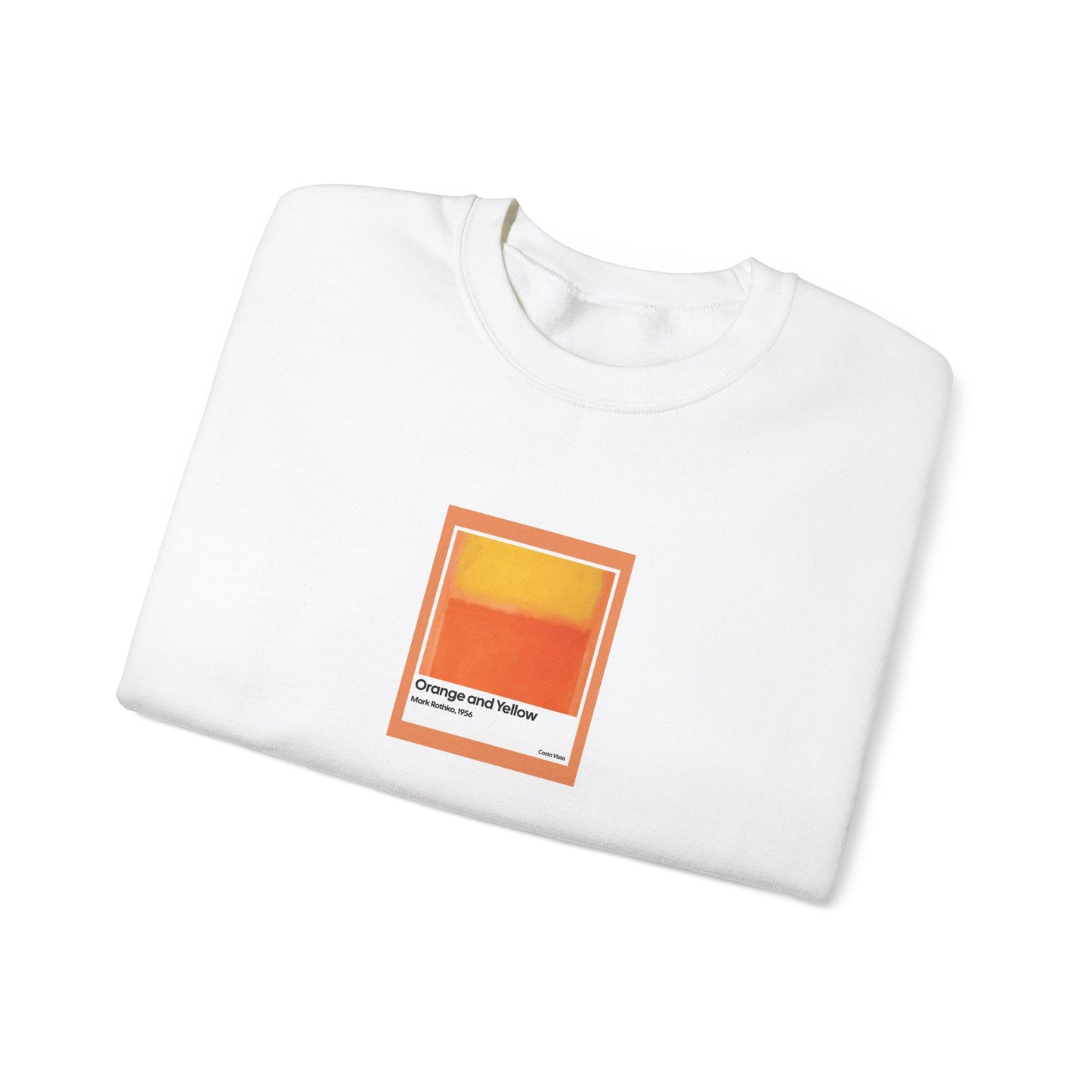 Costa Vista™ Crewneck Sweatshirt - Orange and Yellow