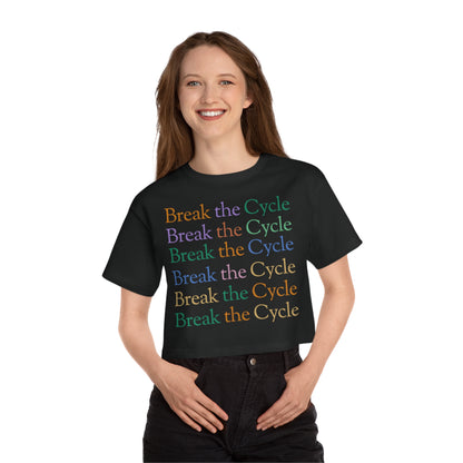 Costa Vista®| Break The Cycle Graphic Crop Top