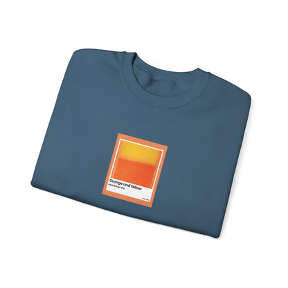 Costa Vista™ Crewneck Sweatshirt - Orange and Yellow