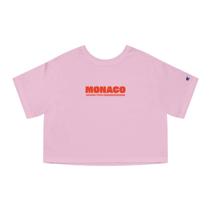 Monaco GrandPrix Graphic Crop Top