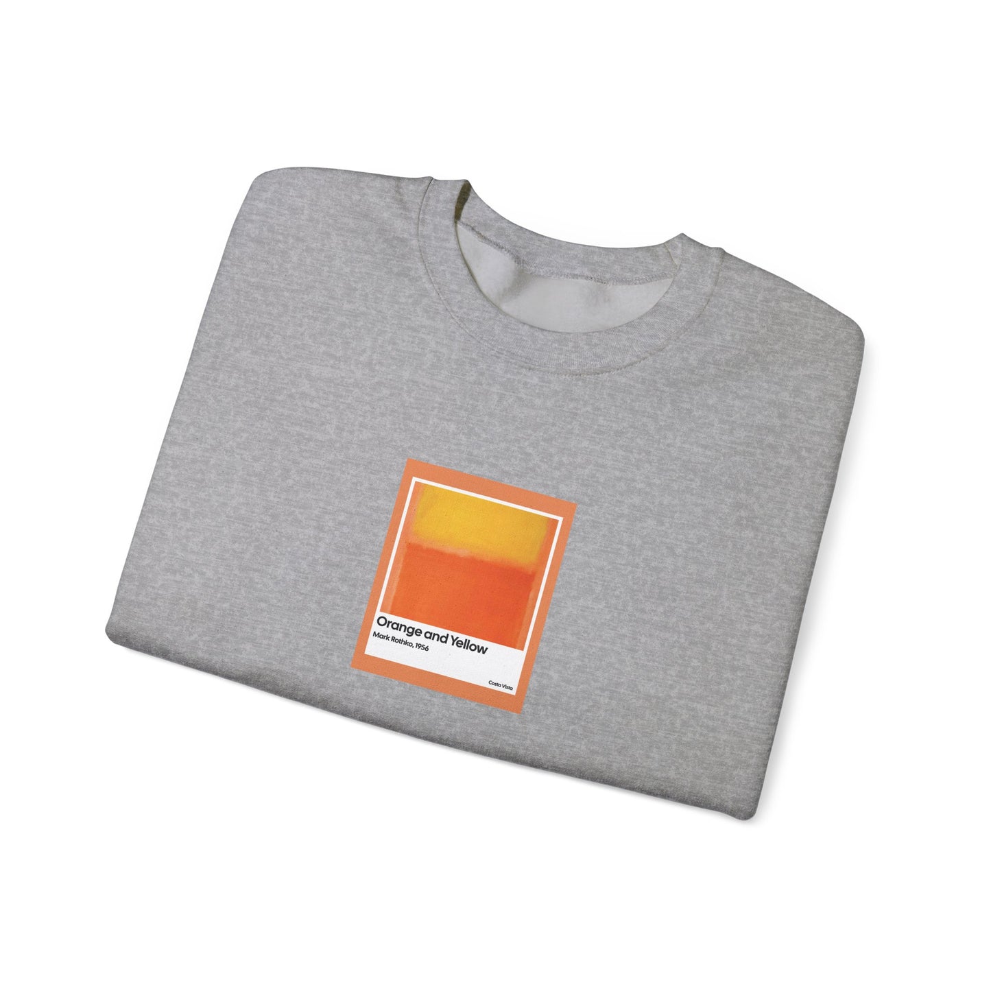 Costa Vista™ Crewneck Sweatshirt - Orange and Yellow